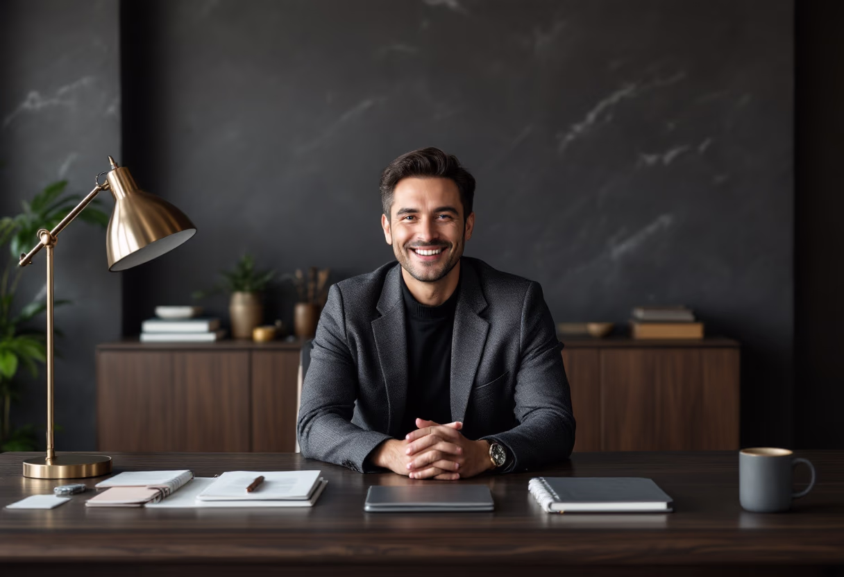 image of the personal coach in a relaxed setting