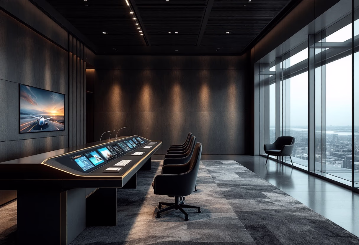 image of a traffic control center (for a mobility and transportation)