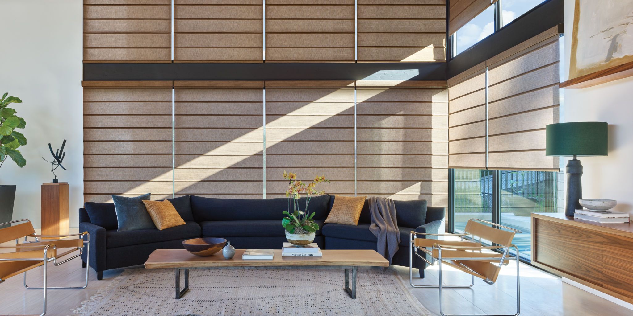 architectural roller shades