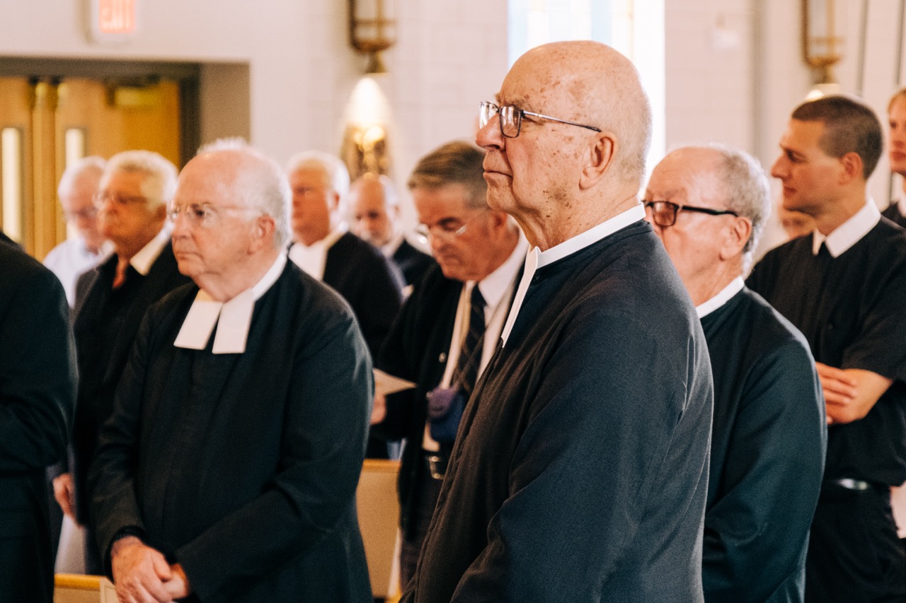 Christian Brothers with students in the classroom