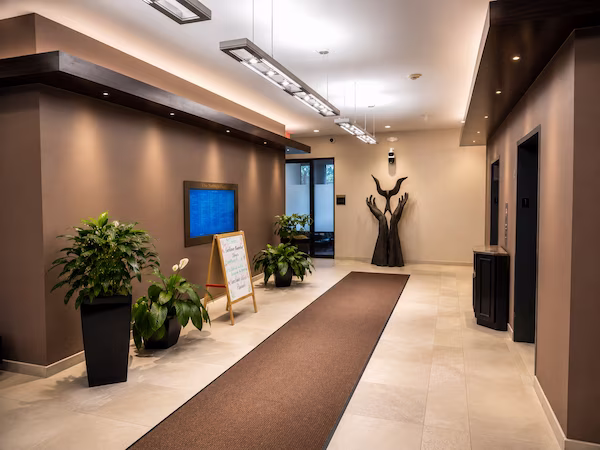 northfield plaza office building lobby