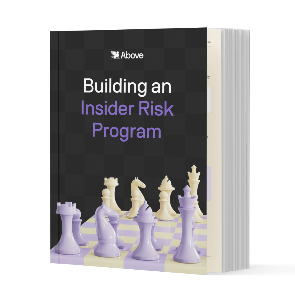 Cover of the security leader guide to building an insider risk program, with Phil Venables