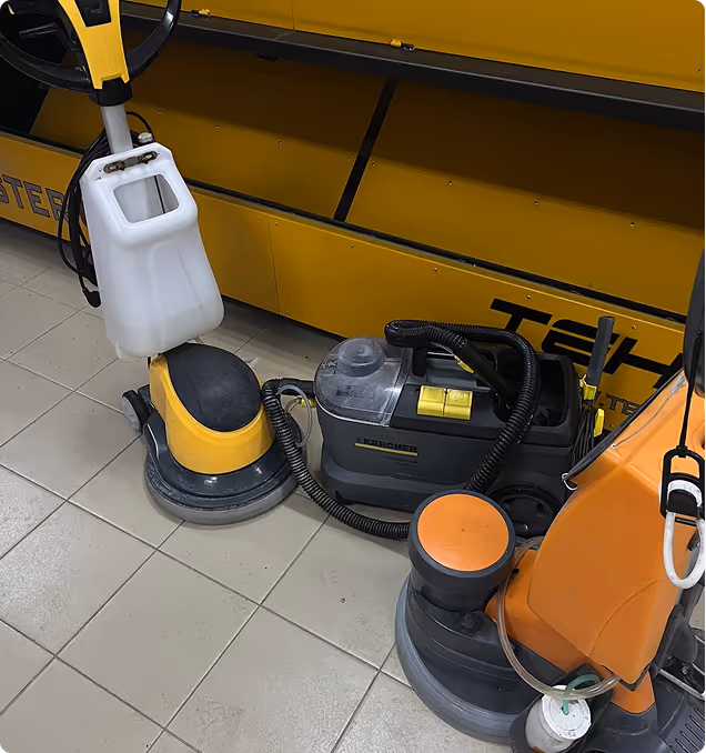 Oprema za dubinsko čišćenje tepiha