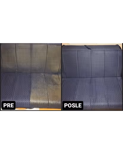 Pre i posle dubinskog čišćenja kauča