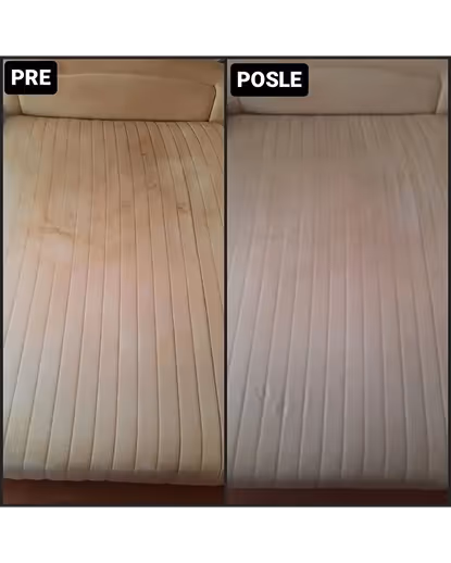 Pre i posle dubinskog pranja dušeka