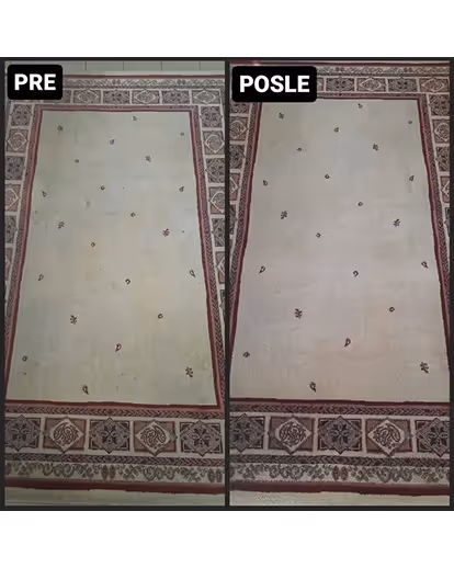 Tepih slika pre i posle pranja