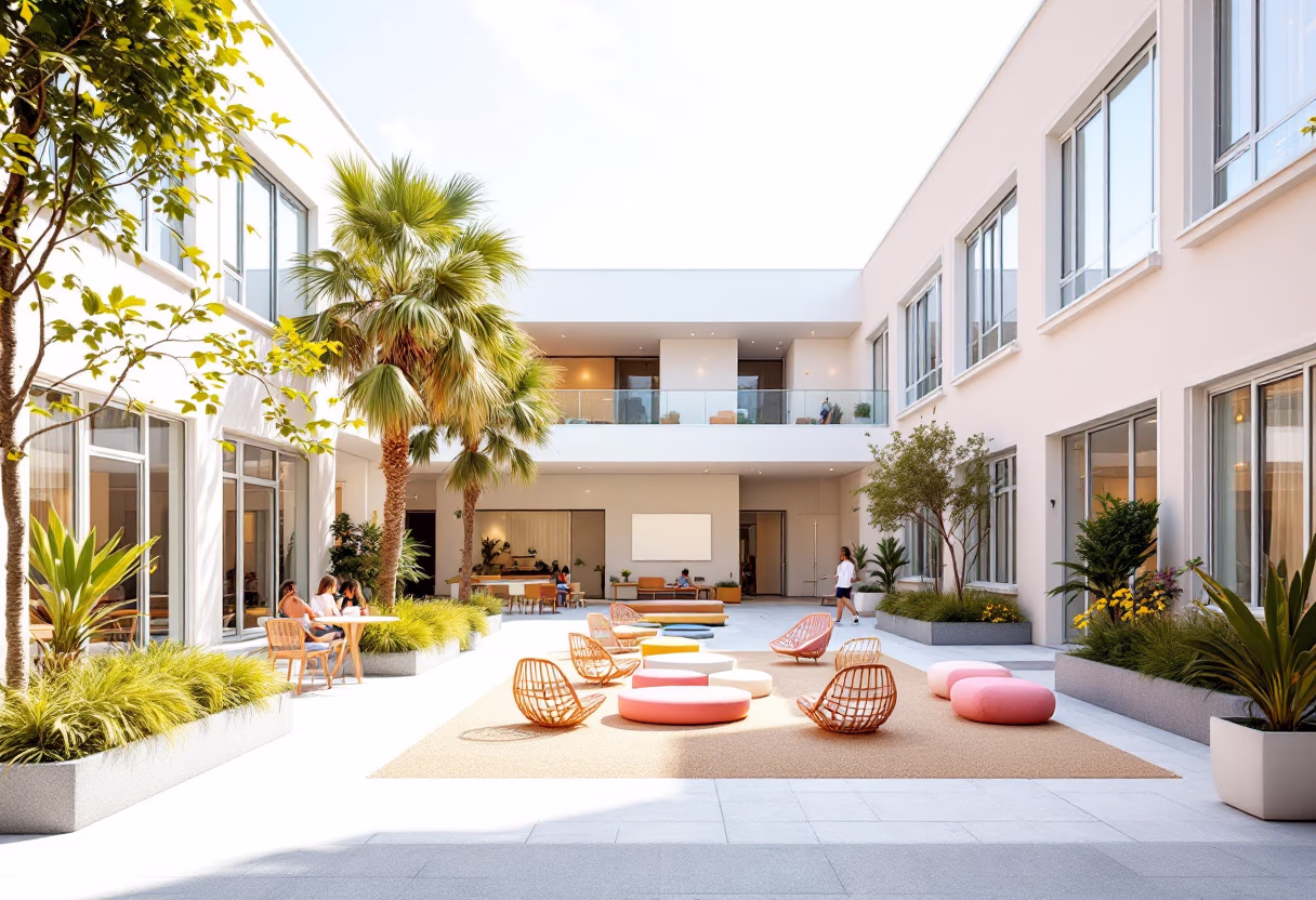 image of a school campus (for a edtech)