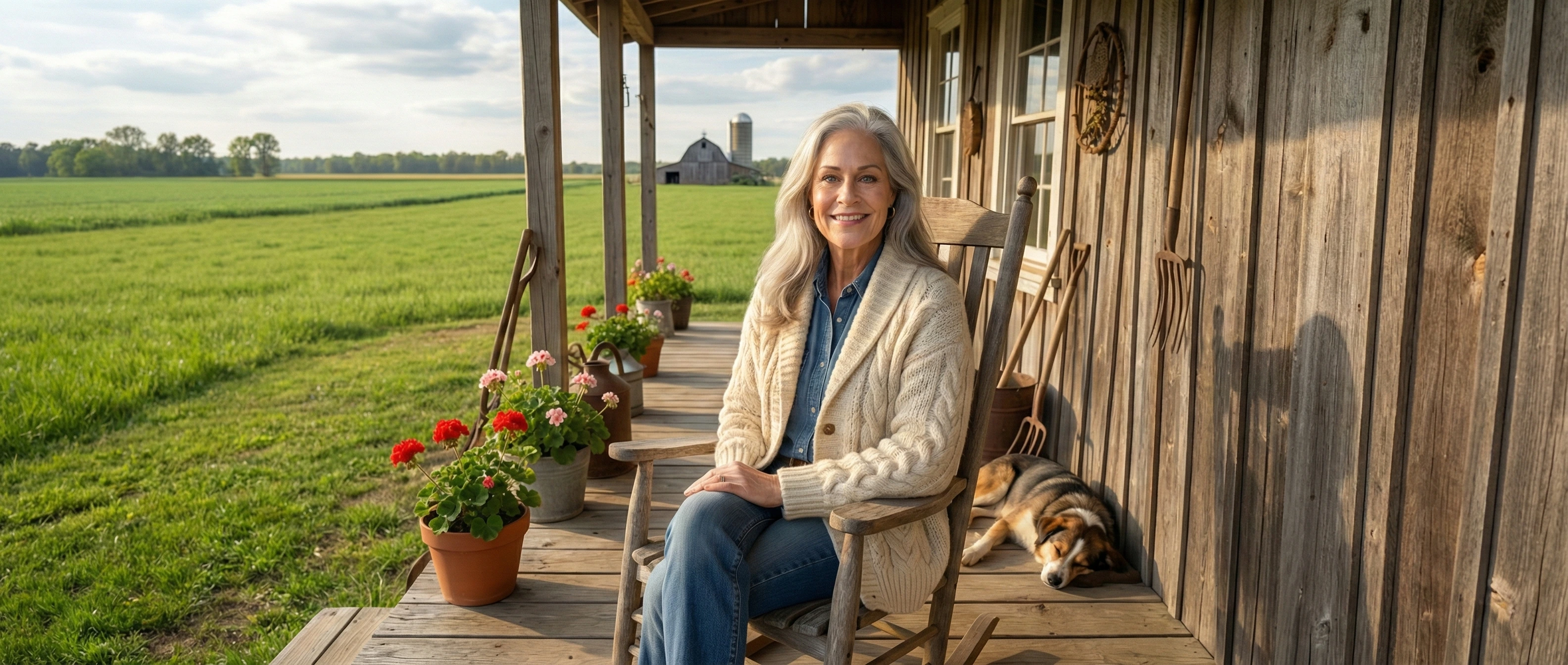 Julie reflecting on her journey