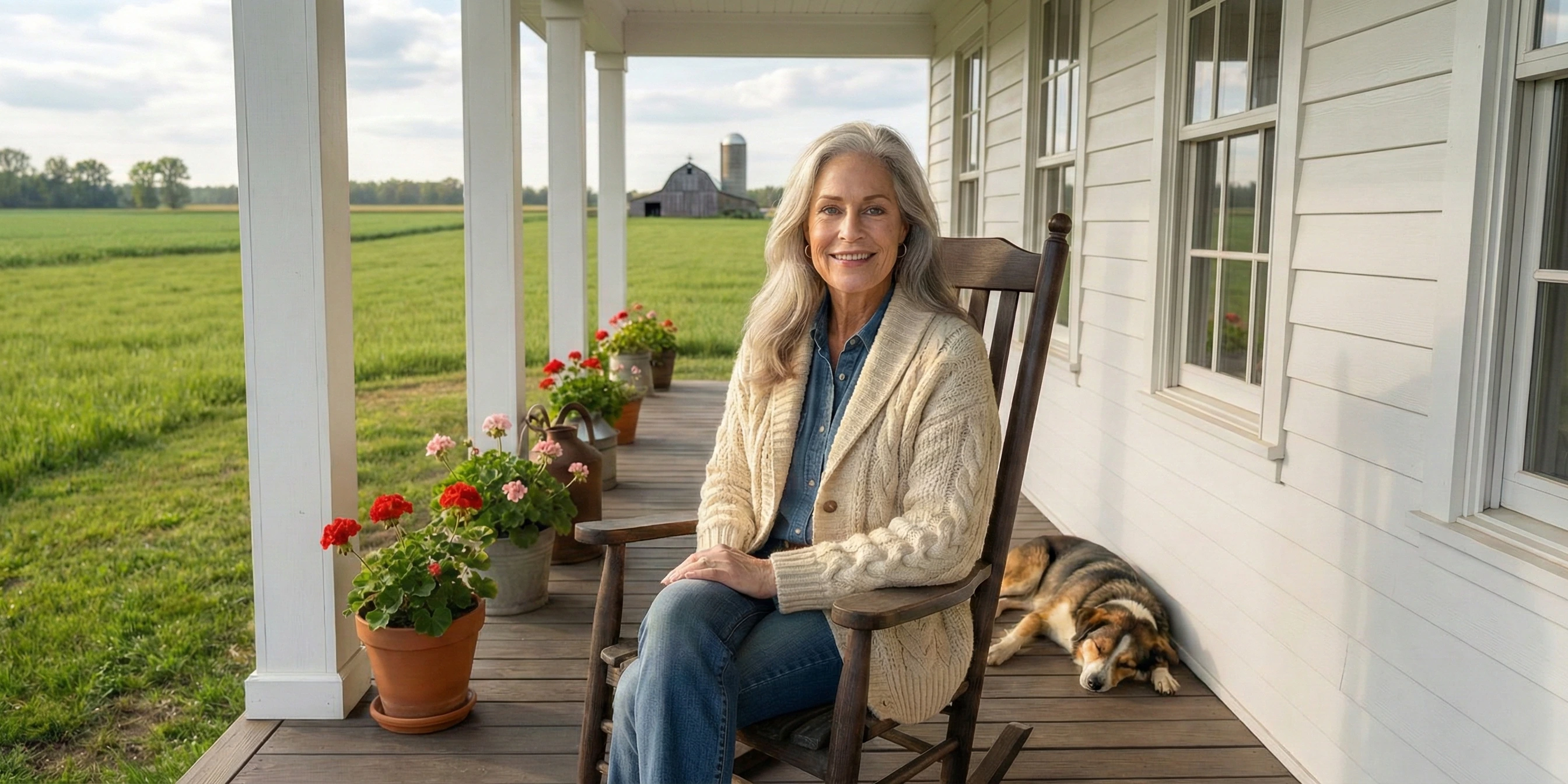 Julie reflecting on her journey