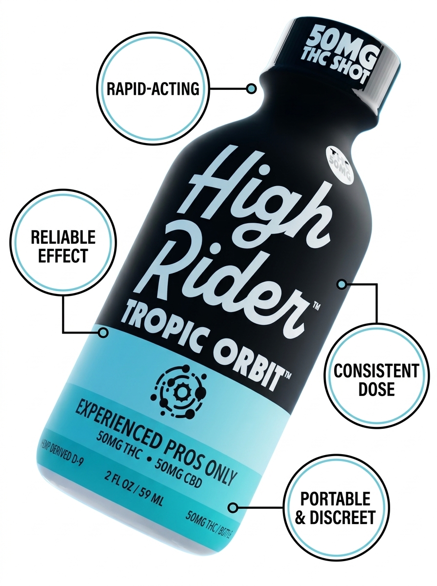 Person checking time holding High Rider shot