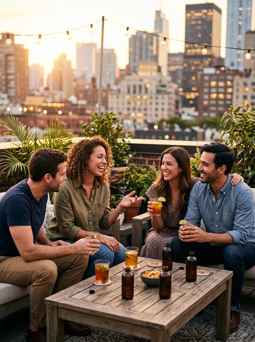 Relaxing lifestyle moment