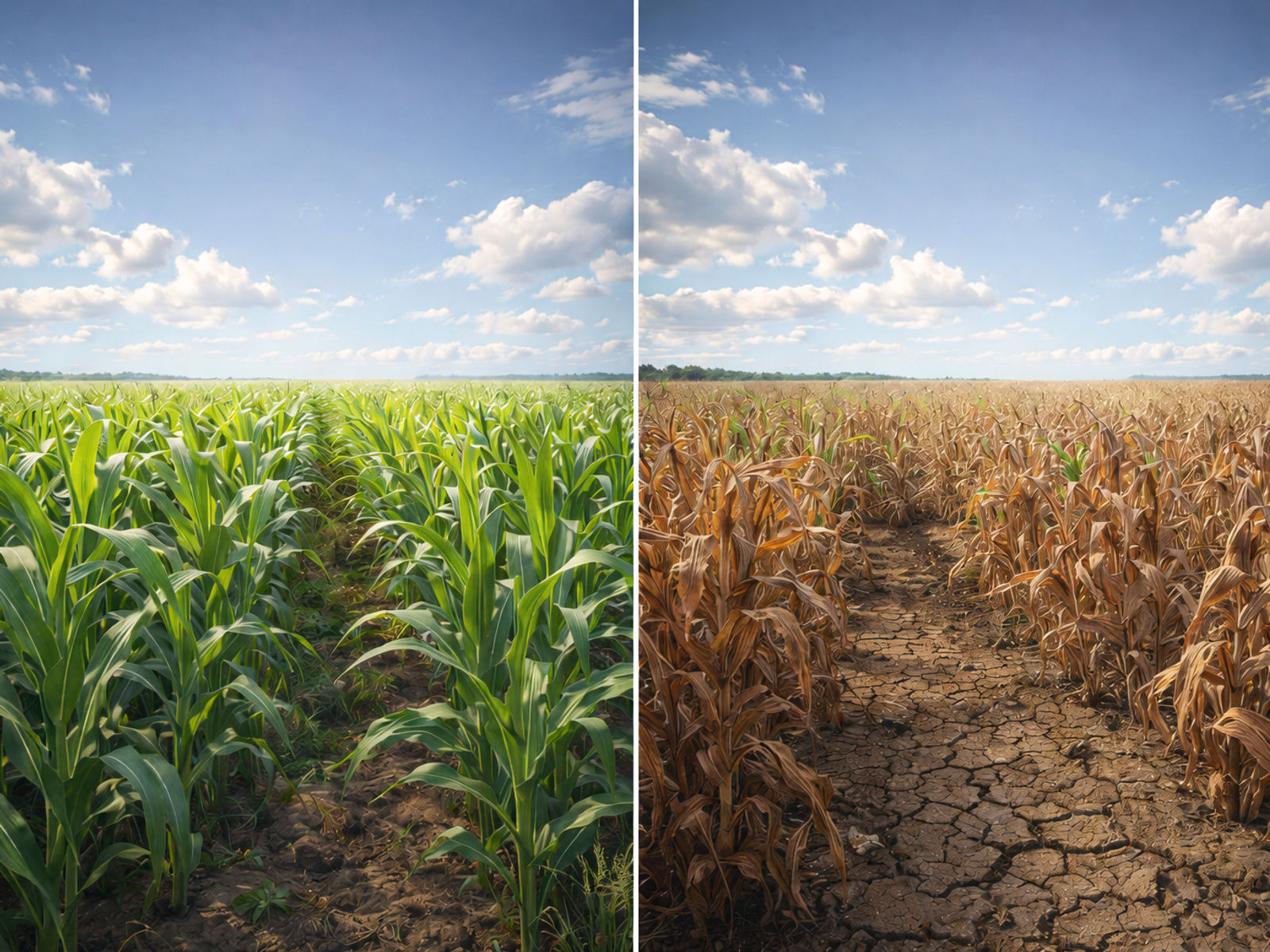 two seasons, different yields