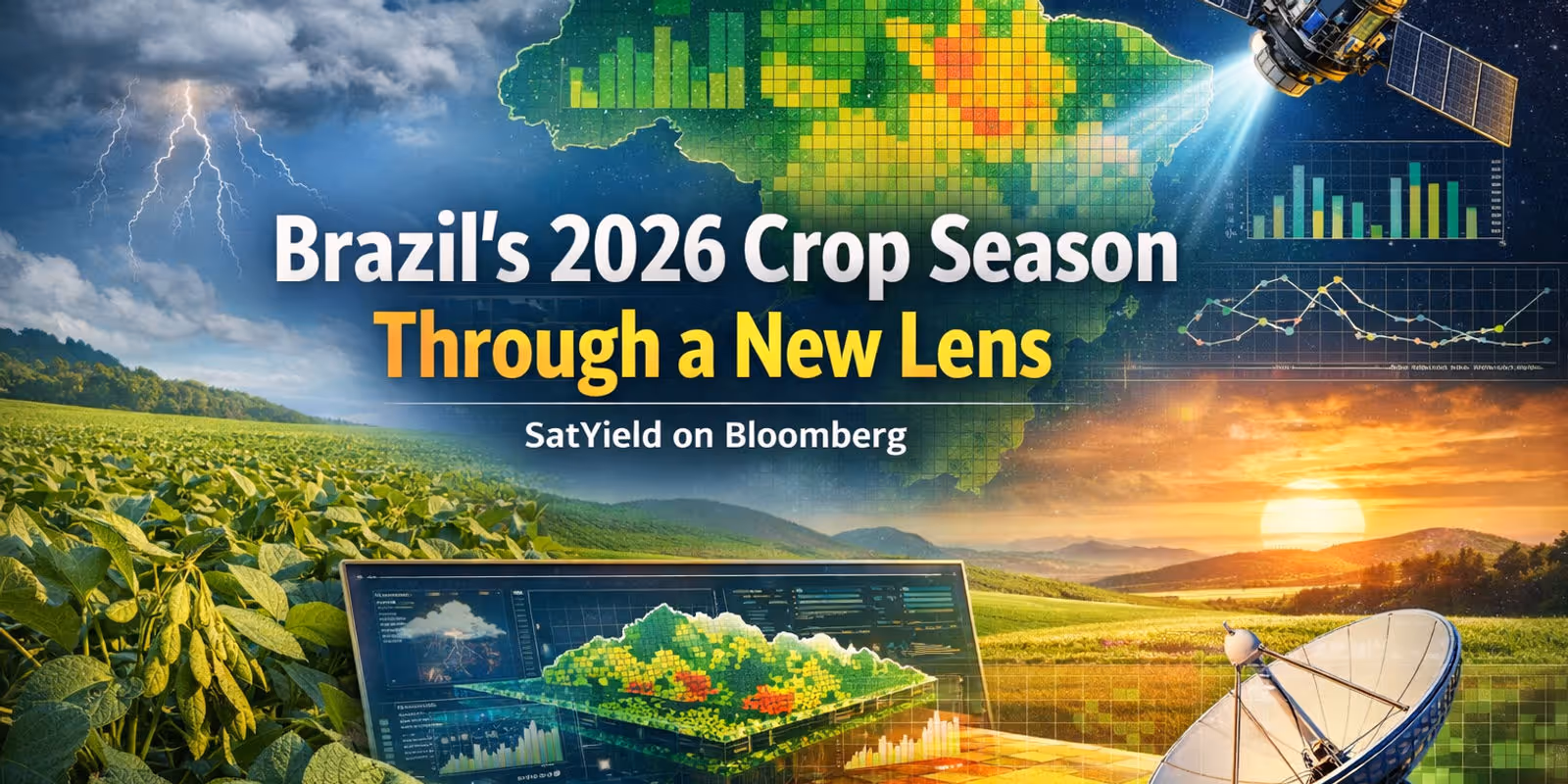 Brazil’s 2026 Crop Season Through a New Lens: SatYield on Bloomberg