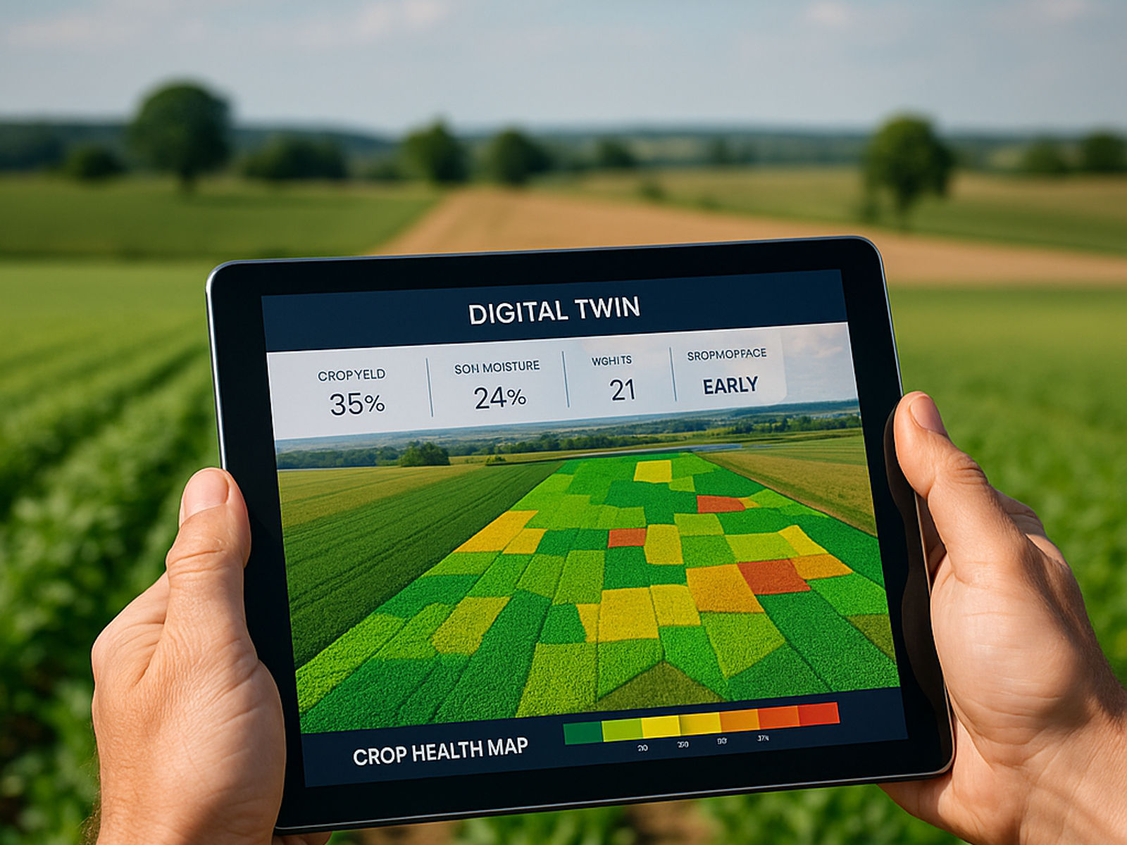 SatYield digital twin technology