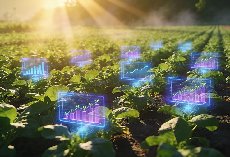 Timeline chart showing yield deviation signals emerging weeks before USDA WASDE report publication — the in-season yield forecasting window.