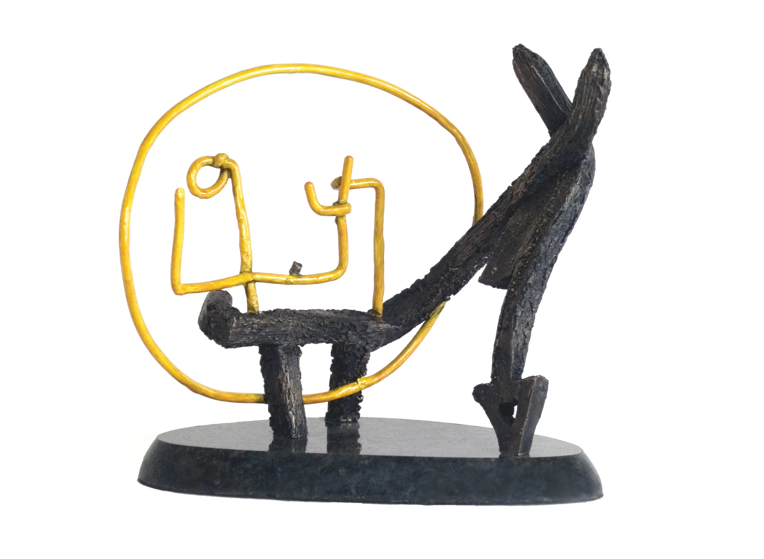 “19.47” BRONZE 9”H X 9”W X 6”D