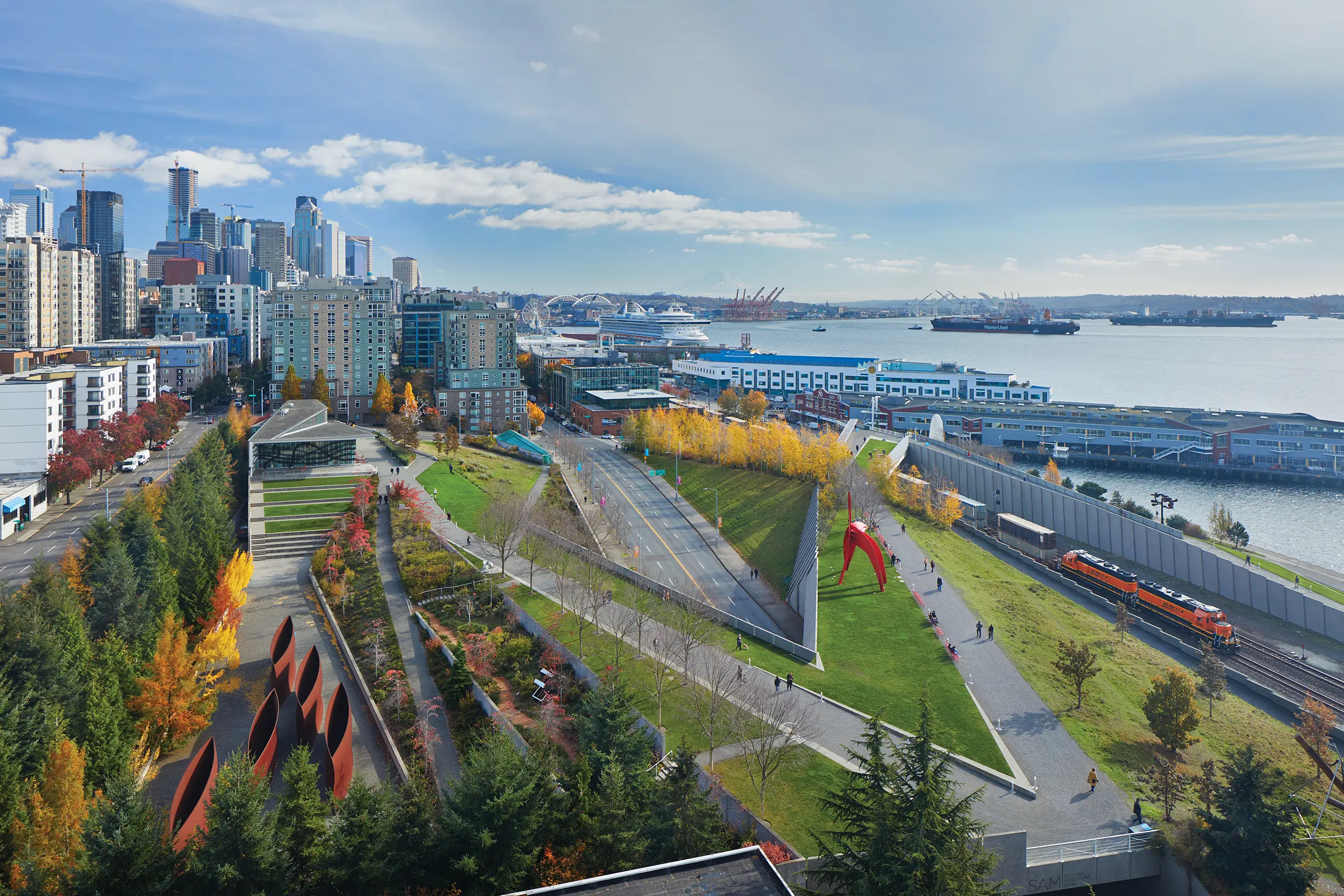Olympic Sculpture Park | Photo: Benjamin Benschneider