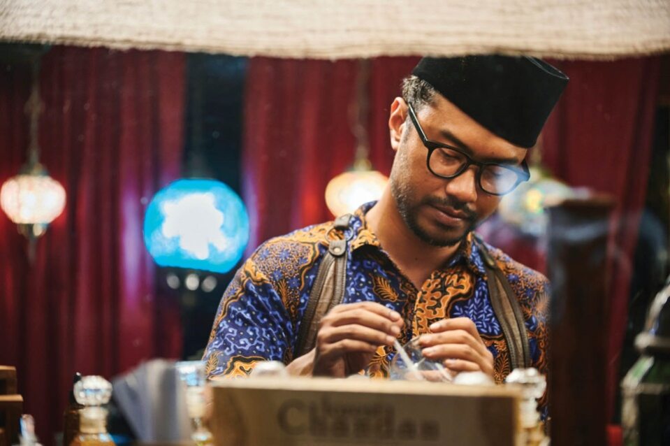Lukaman Hakim, owner of Unta Aromatics