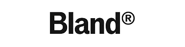 Bland® wordmark logo in black text on transparent background.