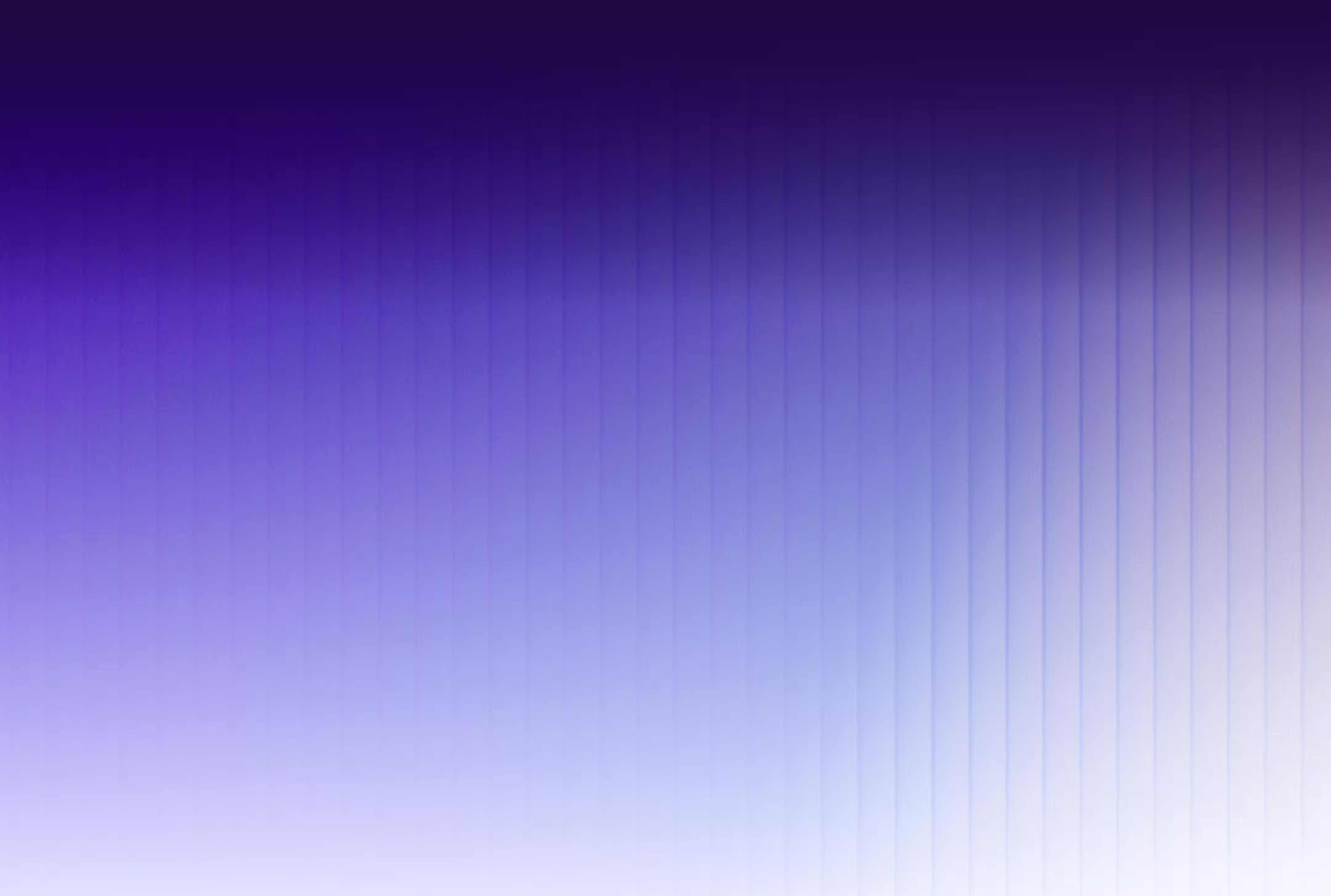 Vertical gradient background transitioning from dark blue to light purple with faint vertical lines.