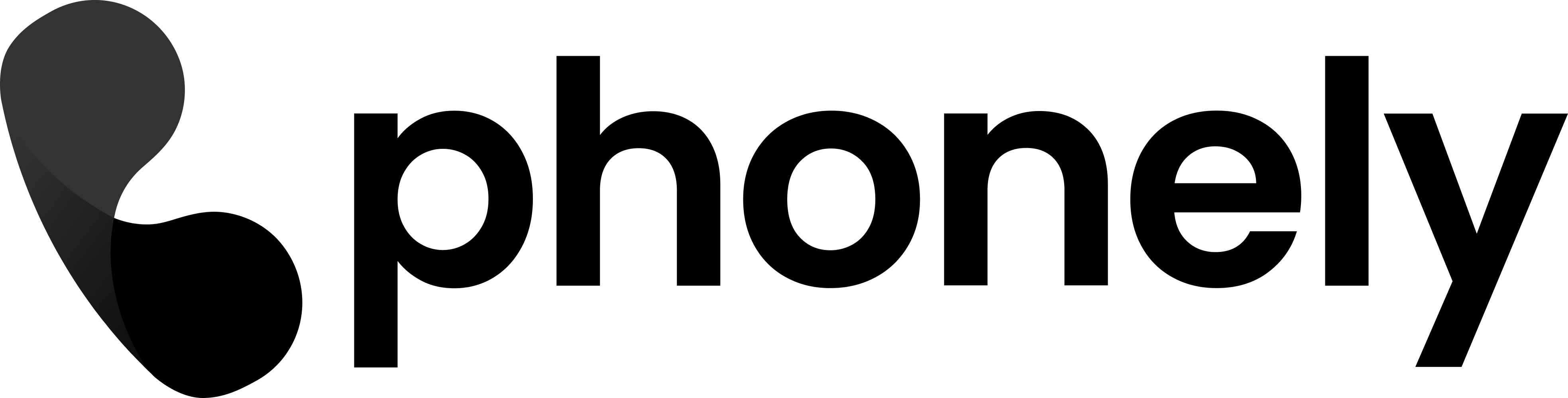Minimalist black phone receiver icon with a slight white highlight on a black background.