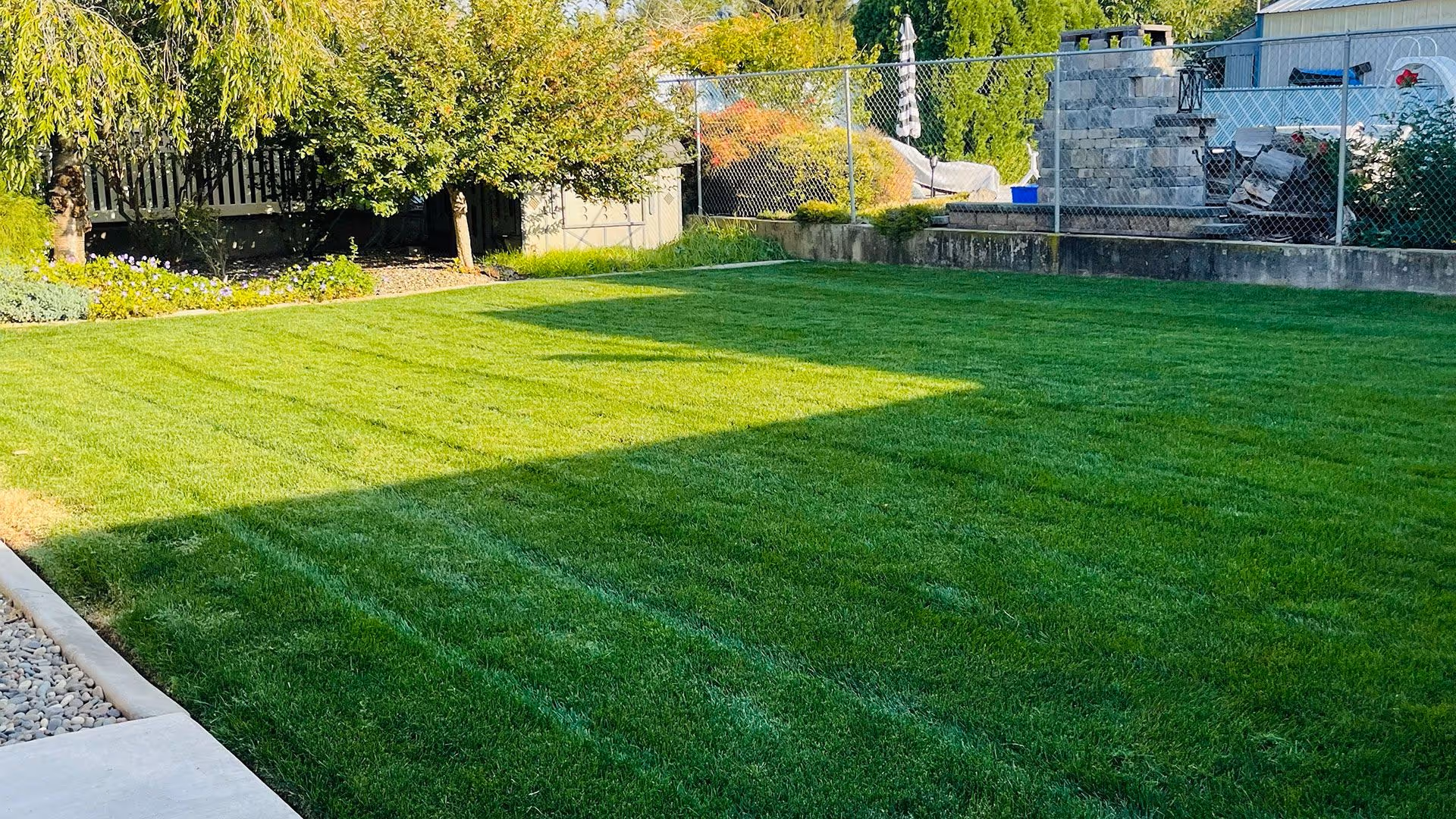 Lawn maintenance services in Clarkston, Washington for residential properties