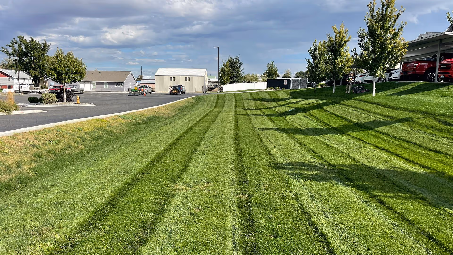 Professional grass cutting service in Lewiston, Idaho
