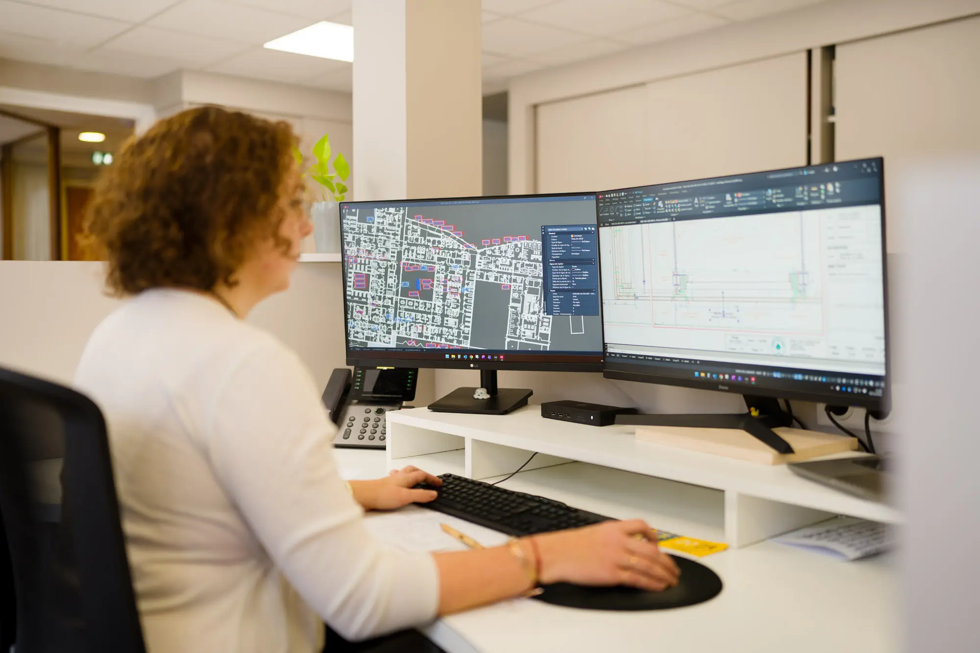 Chantier en cours - agencement intérieur