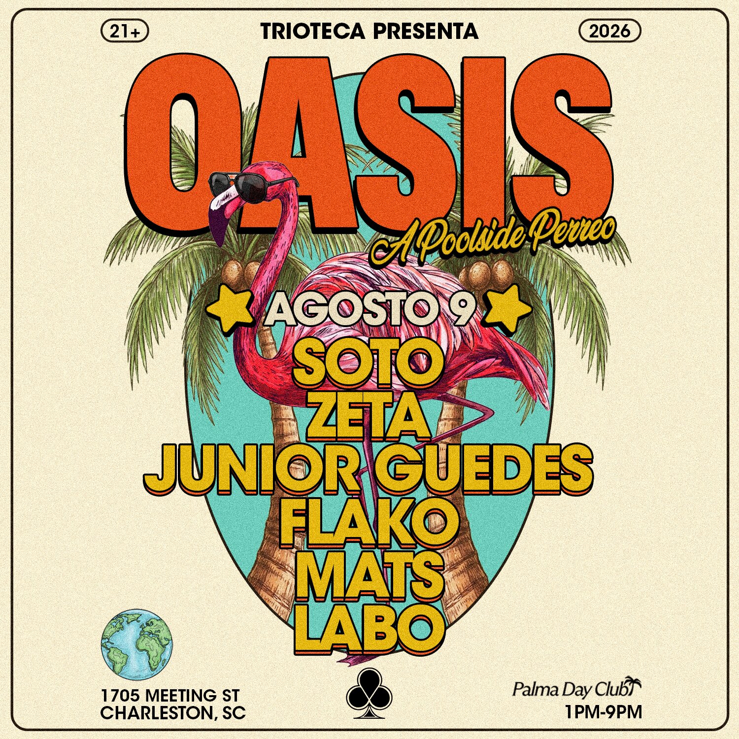 OASIS, A Poolside Perreo