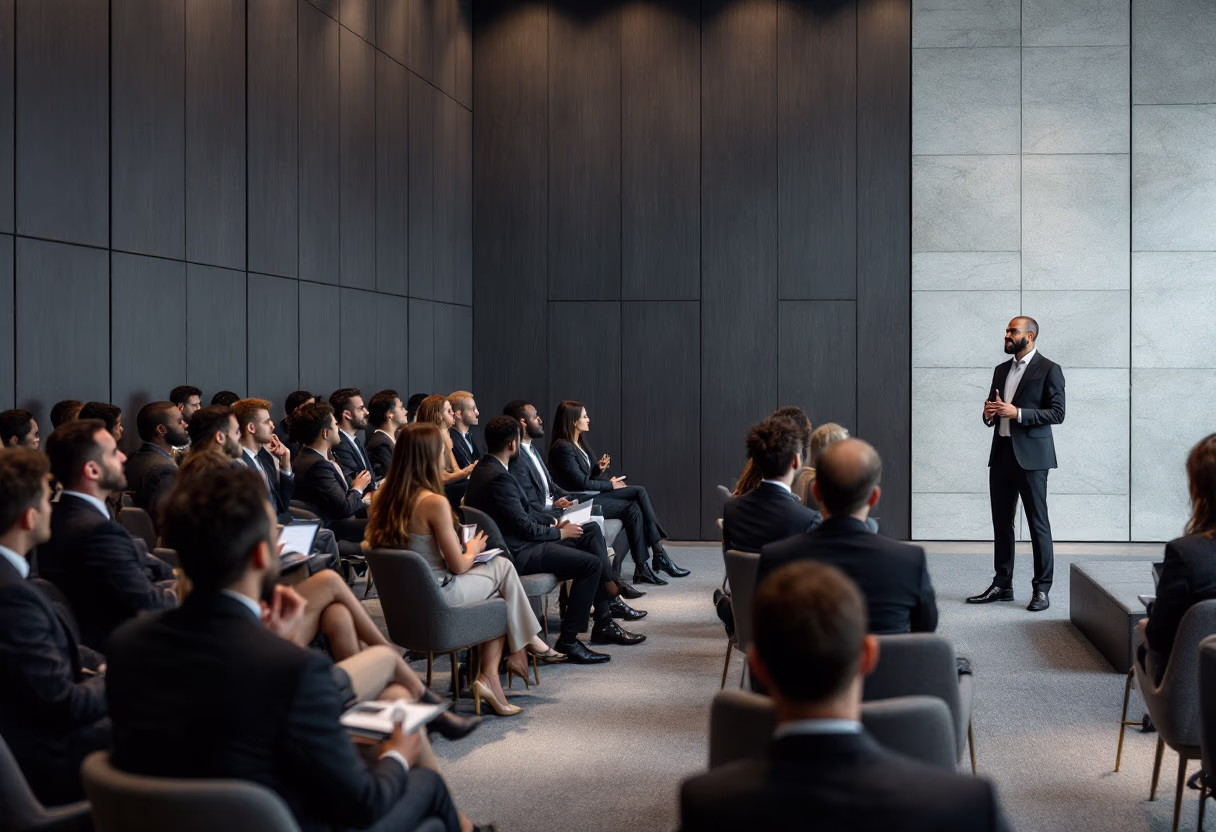 image of a transportation seminar