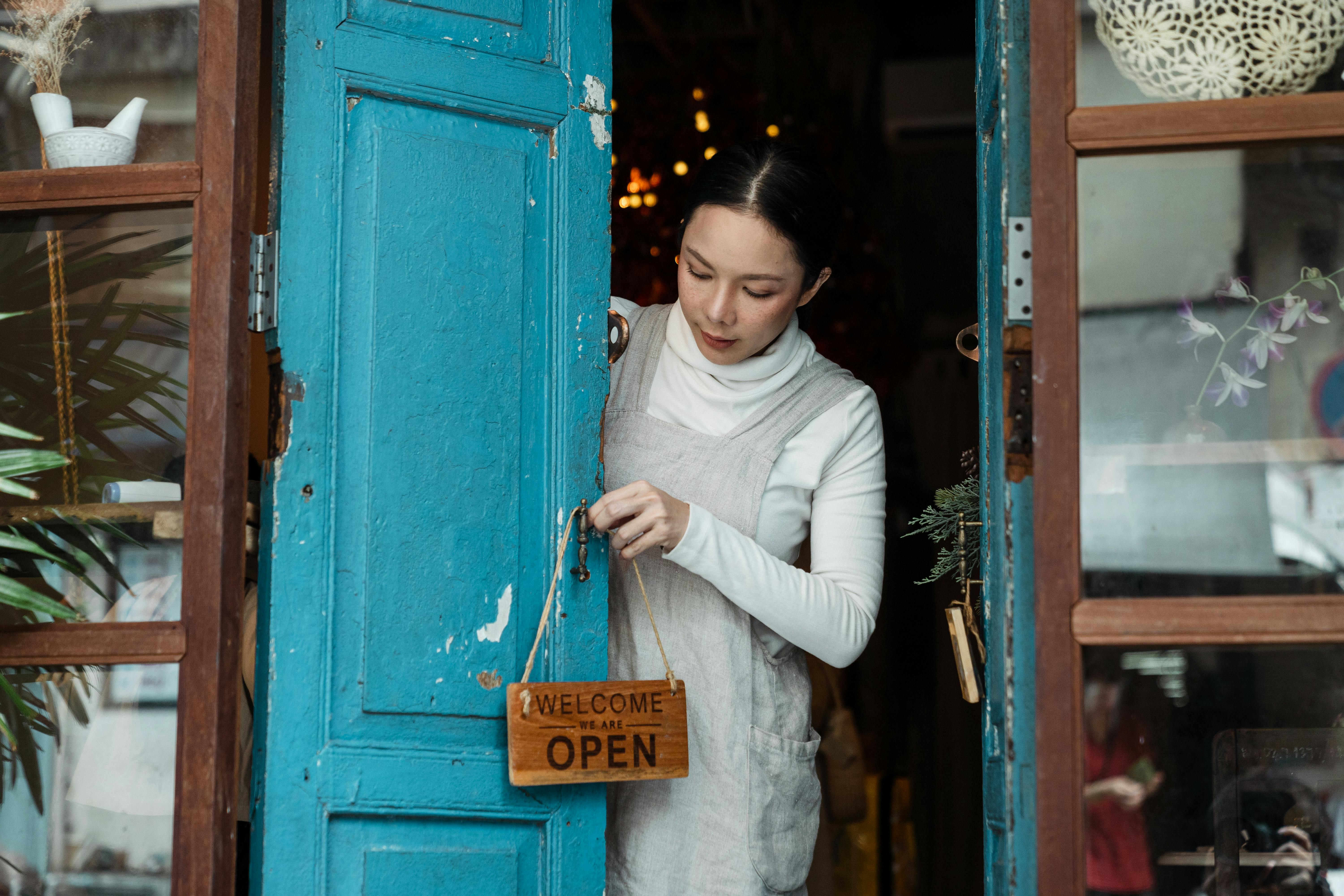 Business owner reviewing monthly insurance payment plan documents
