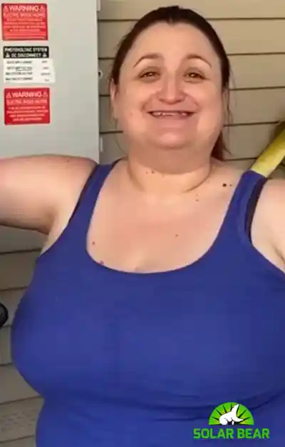 Anna B of Tampa shares her testimonial with Solar Bear