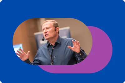 People at a Greg Savage talk about recruitment