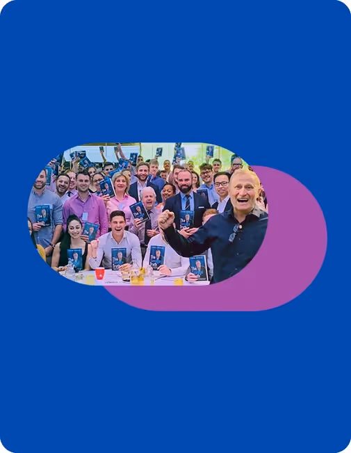 People at a Greg Savage talk about recruitment