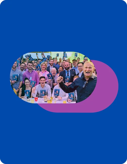 People at a Greg Savage talk about recruitment