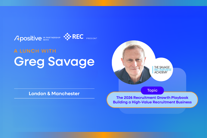 A Lunch with Greg Savage London and Manchester