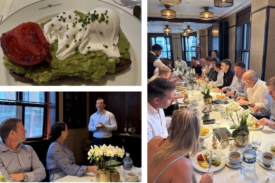 Highlights of APositive's morning at Talent Journey's founder breakfast.