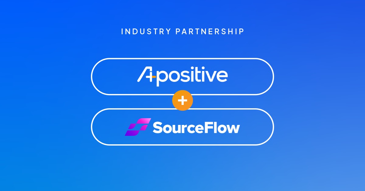APositive partners with SourceFlow to help UK recruitment agencies strengthen their digital, financial and operational foundations for sustainable growth.