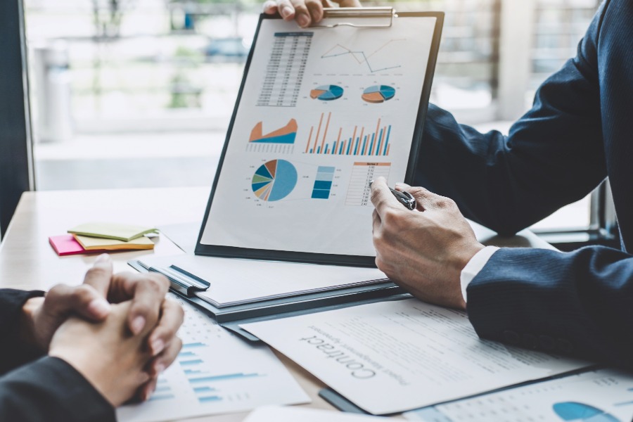 Business growth improving
