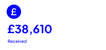 Pound Sterling payment amount received