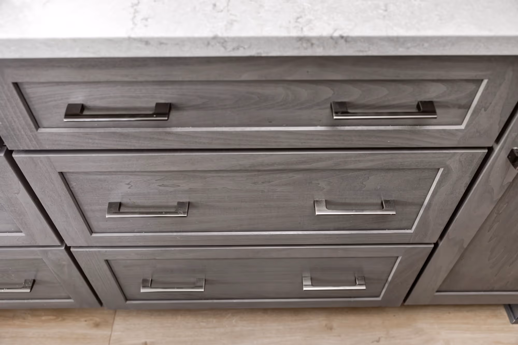 Custom drawer storage cabinetry