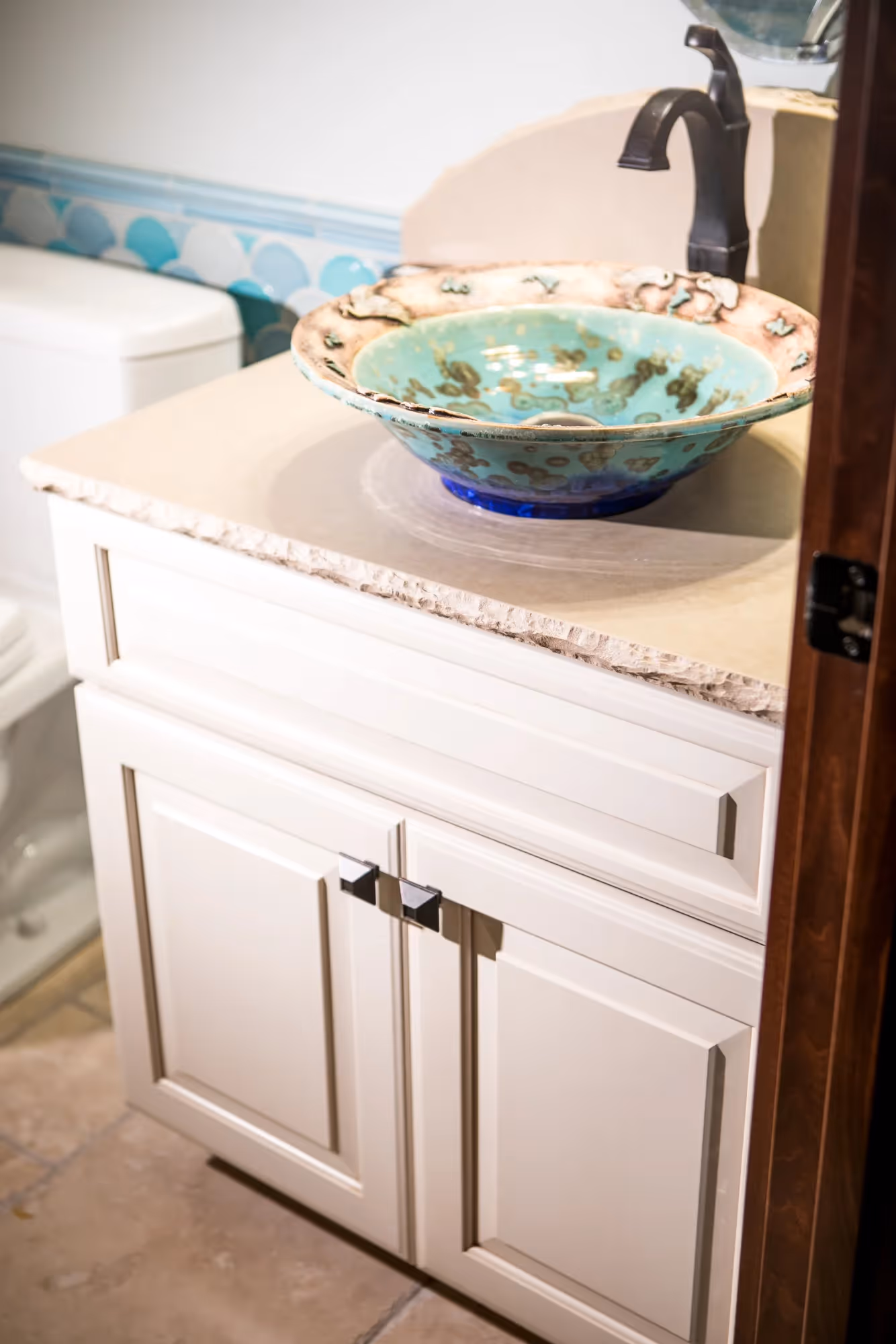 Bathroom with sink and vanity