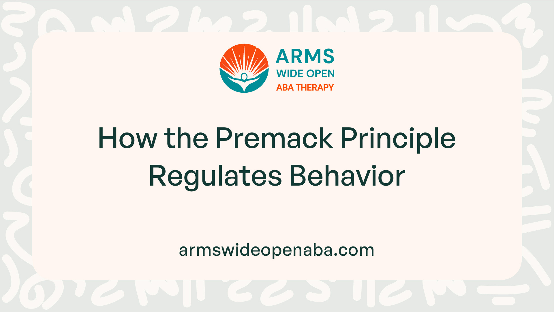 How the Premack Principle Regulates Behavior