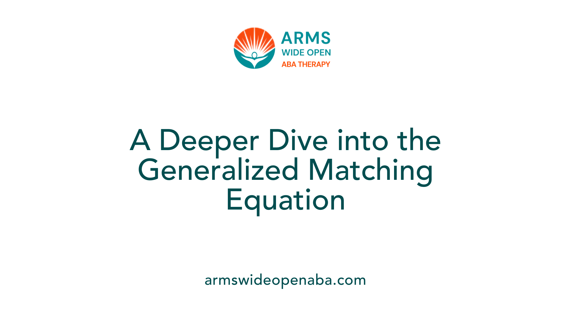A Deeper Dive into the Generalized Matching Equation