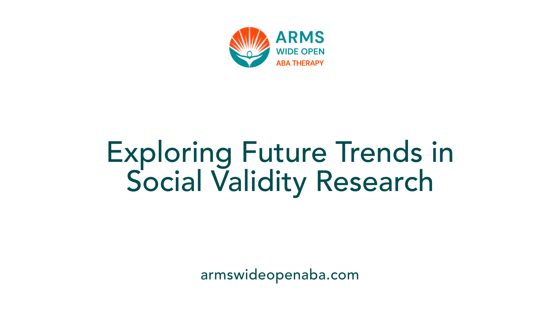 Exploring Future Trends in Social Validity Research