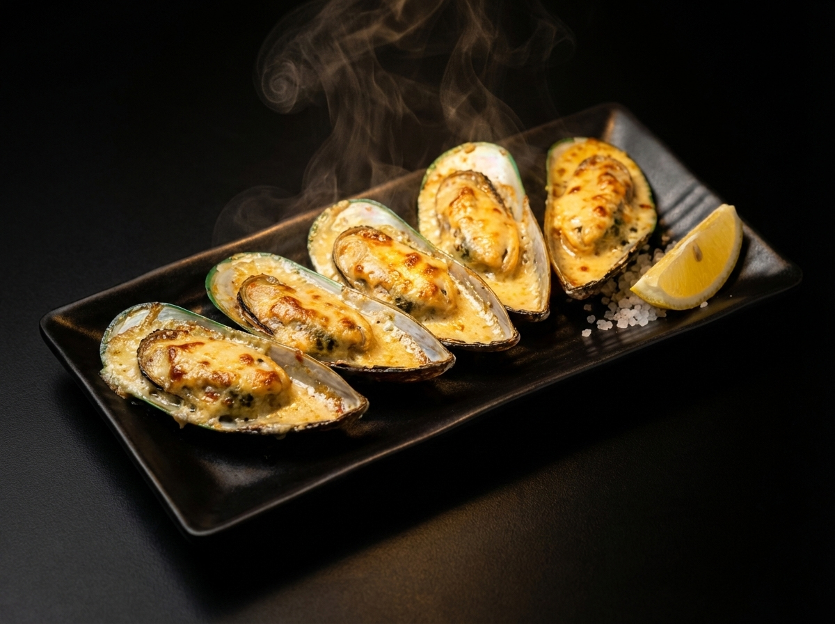 Baked Mussels