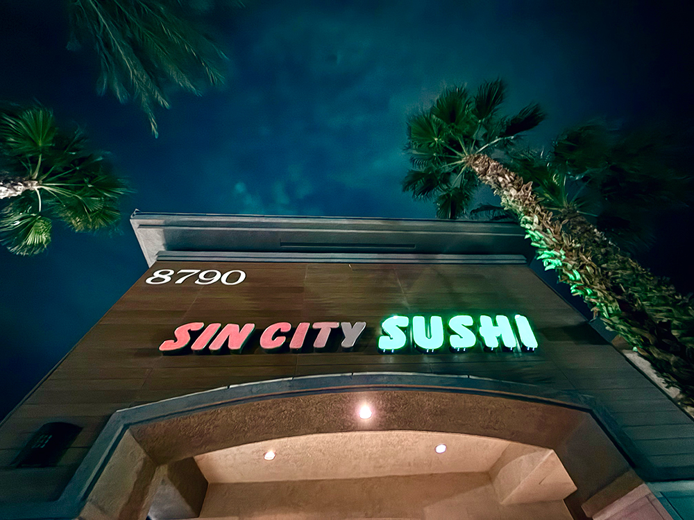 Sin City Sushi storefront