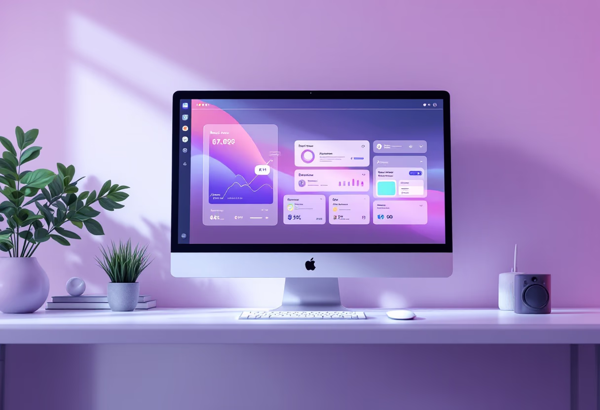 image of computer screen displaying ai software
