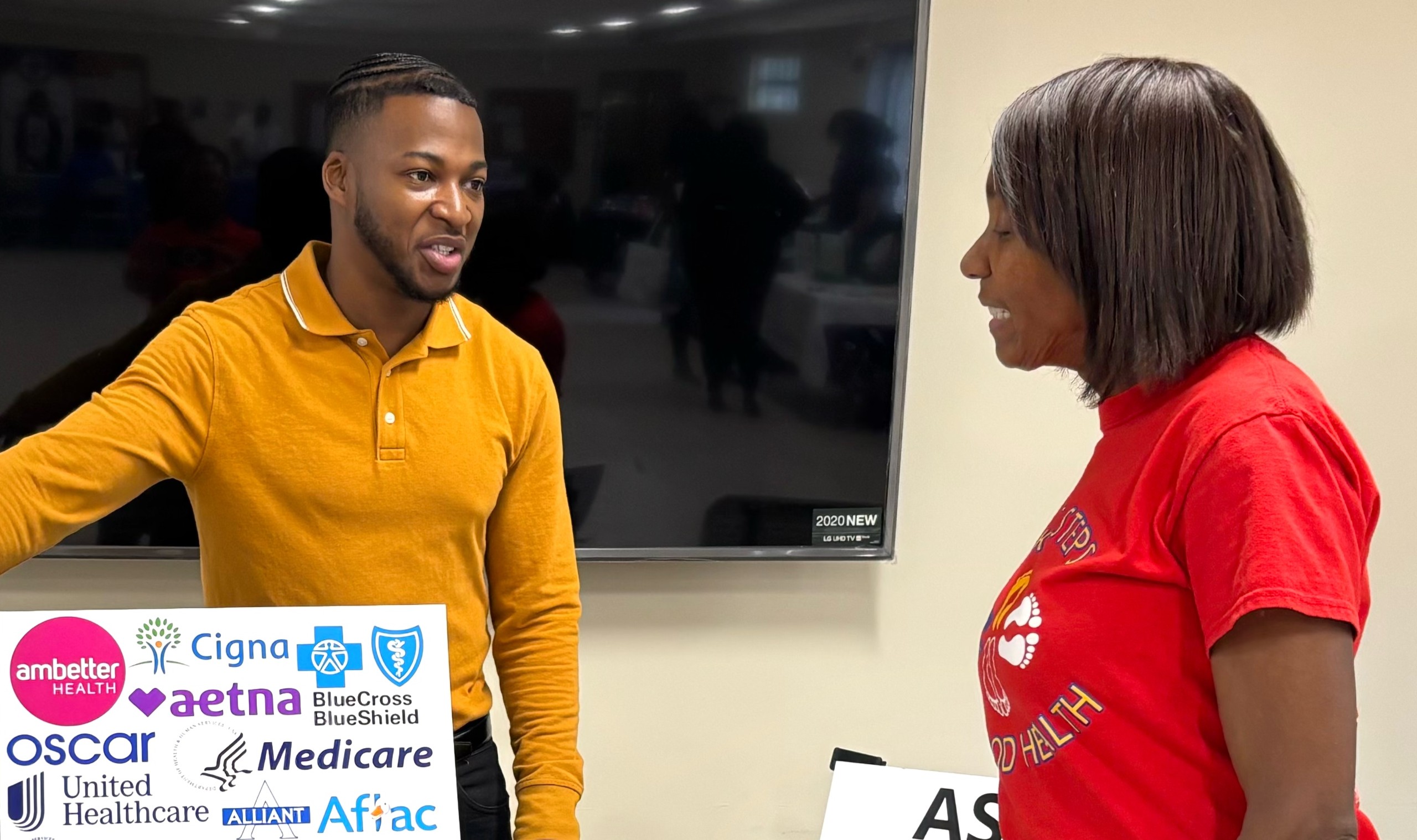 Hoston explains health insurance benefits available for individuals and families