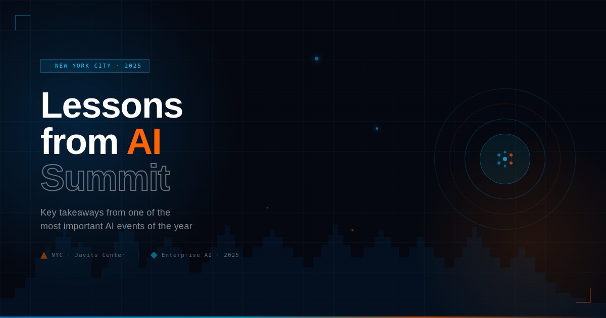 AI Summit NYC 2025